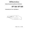 ELECTROLUX EFT620B/CH Instrukcja Obsługi