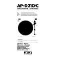 AKAI APD210/C Manual de Usuario