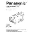 PANASONIC PVA216 Manual de Usuario