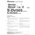PIONEER S-DV505/XJC/NC Instrukcja Serwisowa