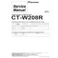 PIONEER CT-W208R/HPWXJ Instrukcja Serwisowa