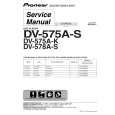 PIONEER DV-578A-S/KUXCN/CA Instrukcja Serwisowa