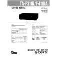 SONY TA-F411R Manual de Servicio