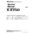PIONEER X-EV5D/DDXJ/RB Manual de Servicio