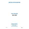 ARTHUR MARTIN ELECTROLUX ASL6229SC Manual de Usuario