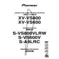 PIONEER XV-VS800/DBDXJ Manual de Usuario