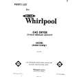 WHIRLPOOL LG3001XMW1 Catálogo de piezas