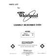 WHIRLPOOL MW1200XS0 Catálogo de piezas