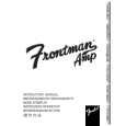 FENDER FRONTMAN_AMP Instrukcja Obsługi