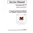 SONY PF775 Manual de Usuario