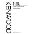 KENWOOD T-1001L Manual de Usuario