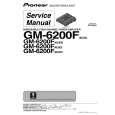PIONEER GM-6200F/XU/UC Instrukcja Serwisowa