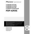 PIONEER PDP-42RXE/WYIXPL Manual de Usuario