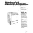 WHIRLPOOL KUDM220T6 Manual de Instalación