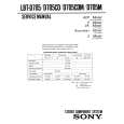 SONY LBTD705CD Instrukcja Serwisowa