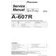 PIONEER A-607R/MY/GR Manual de Servicio