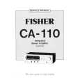 FISHER CA-110 Manual de Servicio