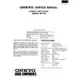 ONKYO DX702 Manual de Servicio