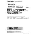 PIONEER DEH-P790BT Instrukcja Serwisowa