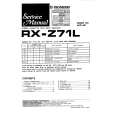 PIONEER RX-Z71S Instrukcja Serwisowa