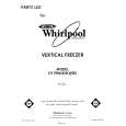 WHIRLPOOL EV190NXWW00 Katalog Części