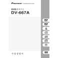 PIONEER DV-667A-S/BKXJ Manual de Usuario