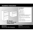 WHIRLPOOL RBD305PDT10 Manual de Instalación