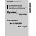 PIONEER DEH-P940MP Manual de Usuario