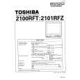 TOSHIBA 2101RFZ Manual de Servicio