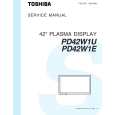 TOSHIBA PD42W1E Manual de Servicio