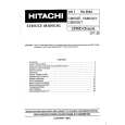 HITACHI CM802ET Instrukcja Serwisowa