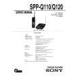 SONY SPPQ110 Instrukcja Obsługi