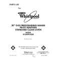 WHIRLPOOL SF330PEWW0 Catálogo de piezas