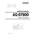 TEAC AG-D7900 Manual de Servicio