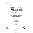 WHIRLPOOL RH2730XWN1 Catálogo de piezas
