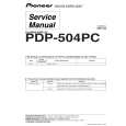 PIONEER PDP-504PC Manual de Servicio