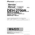 PIONEER DEH-2700RB/XN/EW Instrukcja Serwisowa