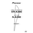 PIONEER X-A390/NKXJ Manual de Usuario