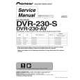 PIONEER DVR-230-S/WYXV/RE Instrukcja Serwisowa
