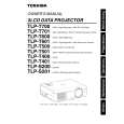 TOSHIBA TLP-T500 Manual de Usuario