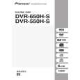 PIONEER DVR-550H-S/TAXV5 Manual de Usuario