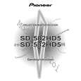 PIONEER SD-582HD5/KUXC/CA Manual de Usuario