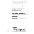 WHIRLPOOL AGB 506/WP Instrukcja Instalacji