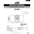 JVC UXM33 Manual de Servicio
