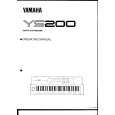 YAMAHA YS200 Manual de Usuario