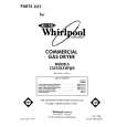 WHIRLPOOL CS5105XWN0 Catálogo de piezas