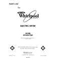 WHIRLPOOL LE5200XTW0 Catálogo de piezas