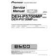 PIONEER DEH-P5700MP/XM/EW Instrukcja Serwisowa