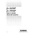 CASIO FX-3650P Manual del propietario