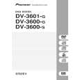 PIONEER DV-3600-S/RAXU Manual de Usuario